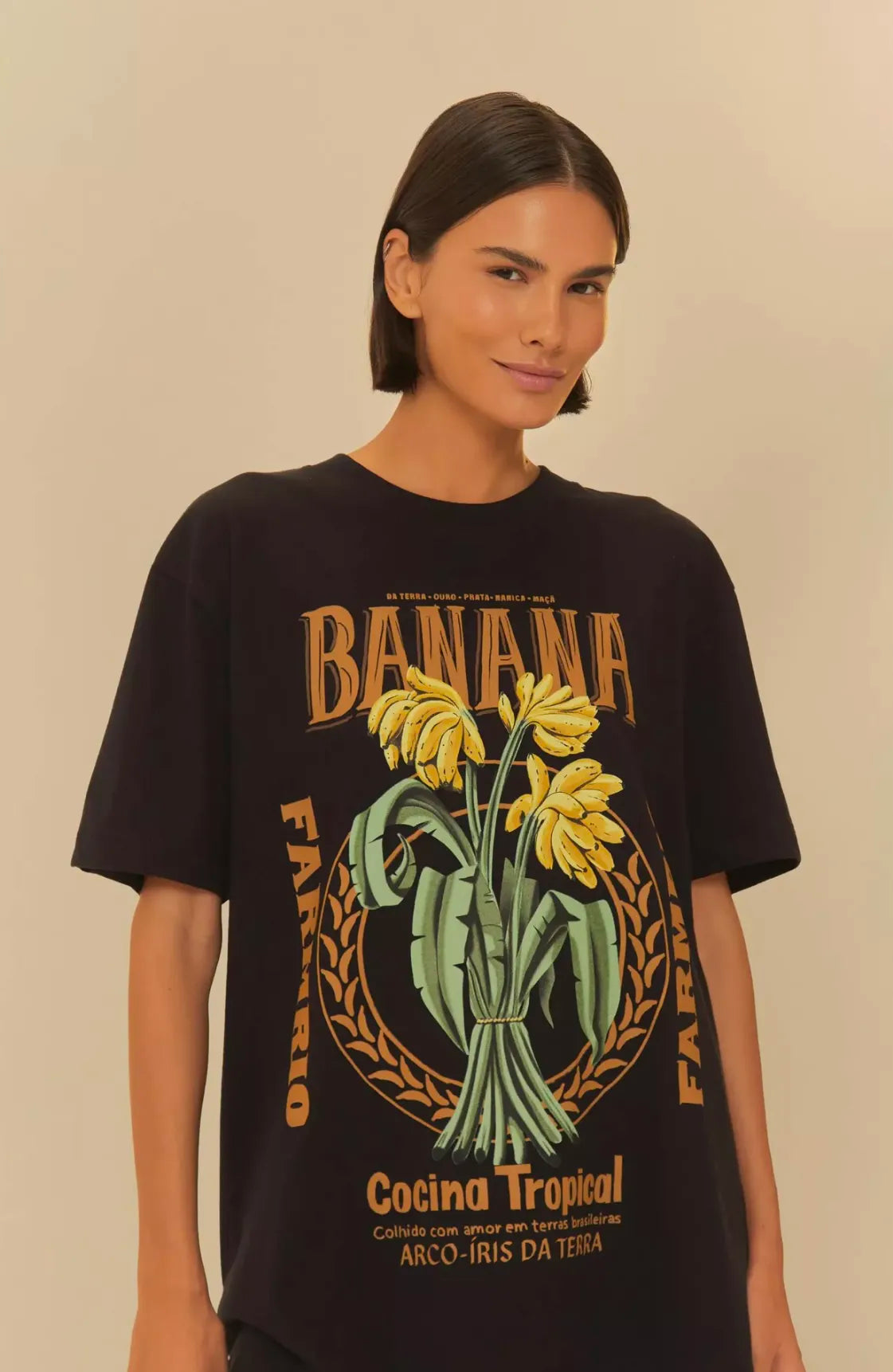 Tshirt Media Banana Cocina Tropical