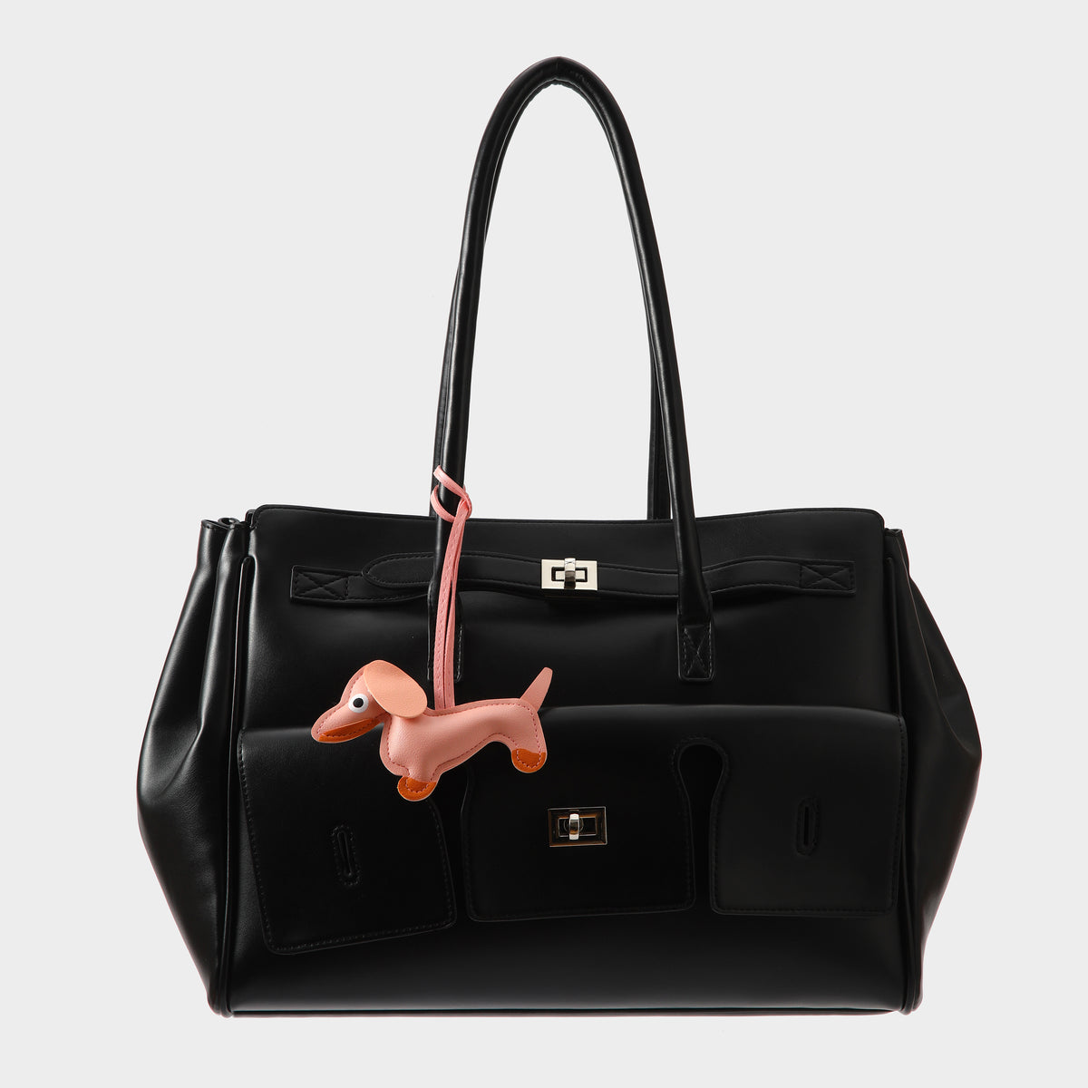 Dog Bag Charm Pink