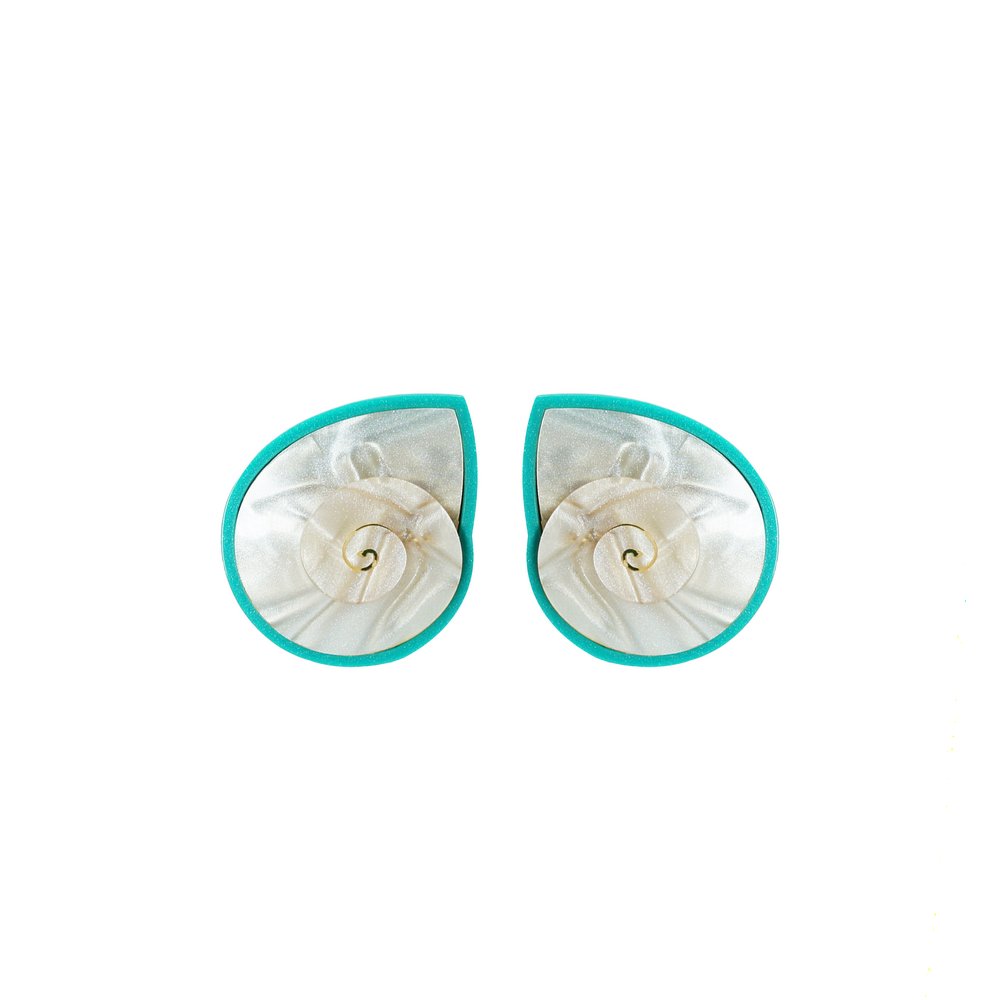 Spiral Shell Earring