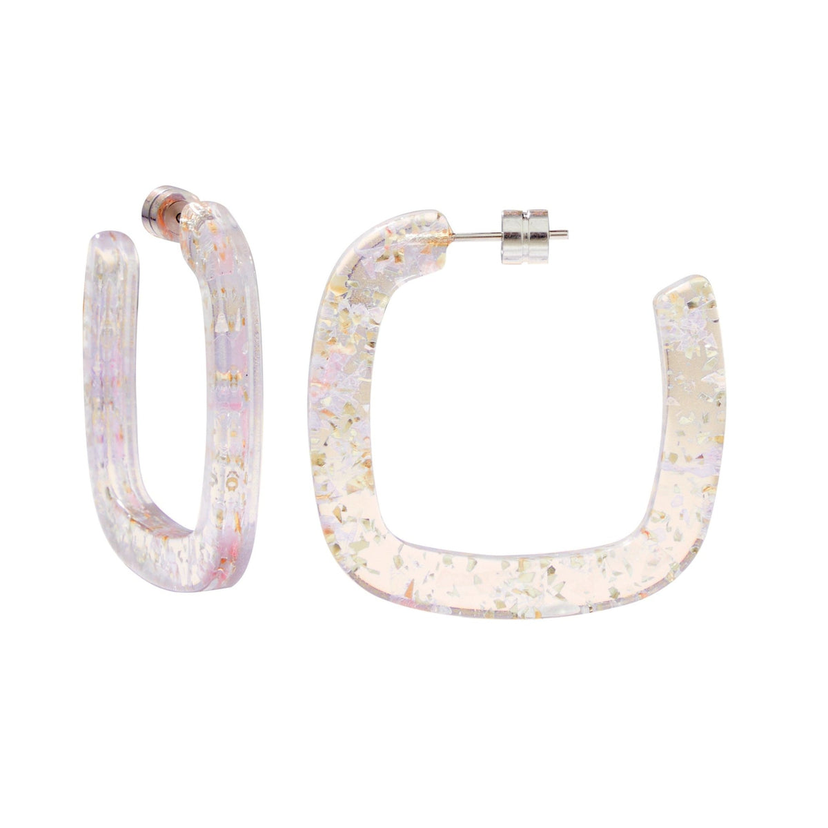 Midi Square Hoops