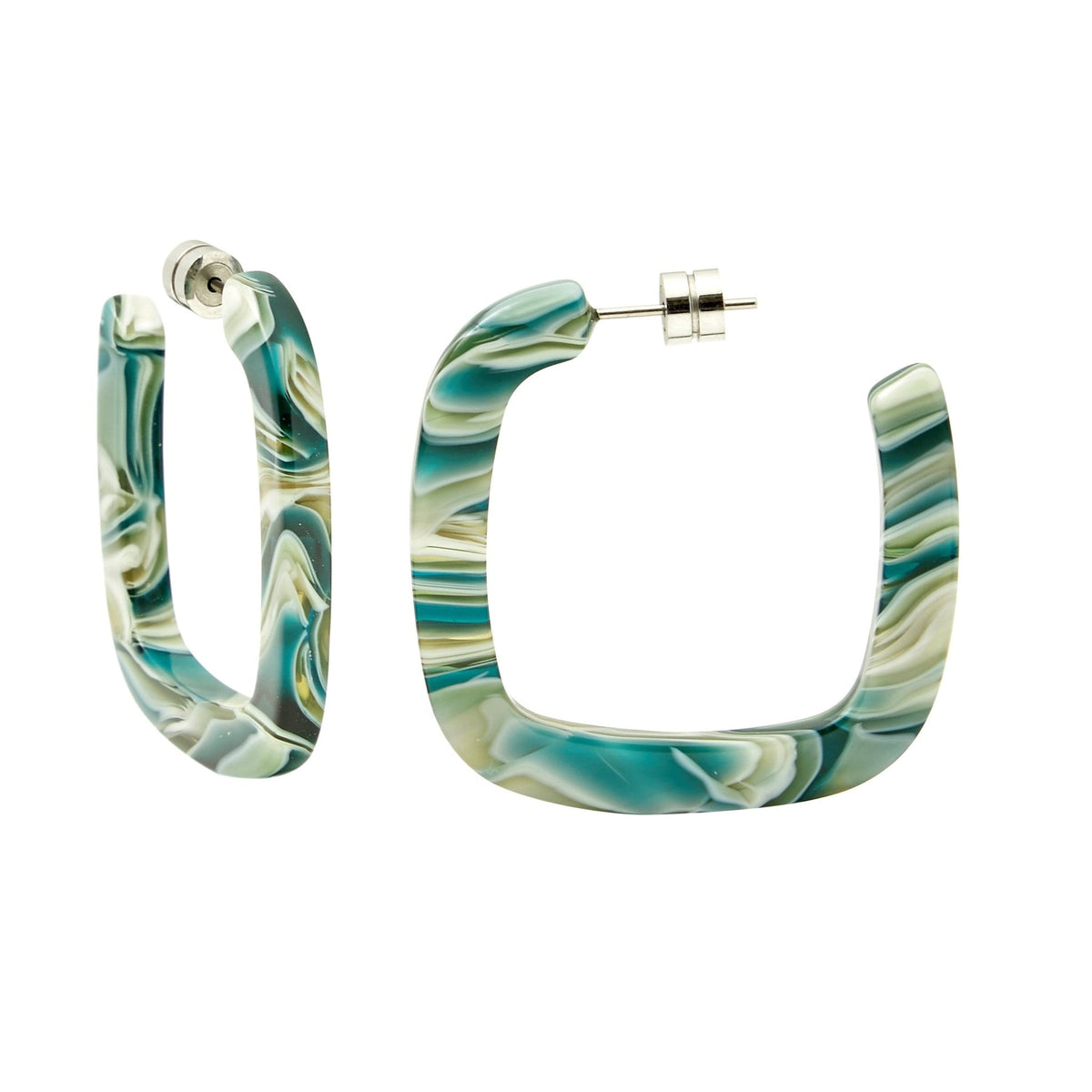 Midi Square Hoops